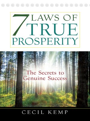 cover image of 7 Laws of True Prosperity